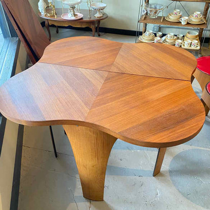 Midcentury Modern Henry P. Glass Cylindra Dining Table